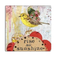 Demdaco Kelly Rae Roberts Wall Art - Rise and Sunshine