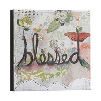 Demdaco Kelly Rae Roberts Wall Art - Blessed