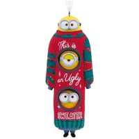 Hallmark Resin Hanging Ornament - Minions Ugly Christmas Sweater