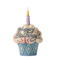 Jim Shore Heartwood Creek - Mini Birthday Cupcake