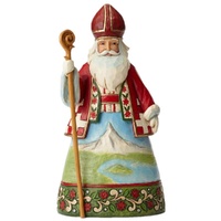 Jim Shore Heartwood Creek Christmas Around The World - Swiss Santa