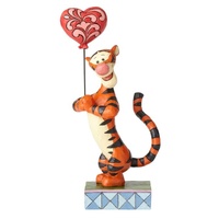 Jim Shore Disney Traditions - Tigger with Heart Balloon Figurine