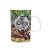 Ashdene Fauna of Australia - Wombat & Lizard Mug