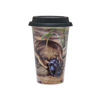 Ashdene Fauna of Australia - Platypus & Turtle Travel Mug