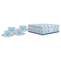 Ashdene Lisbon - Cup & Saucer 4 Pack