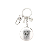 Ashdene Delightful Dogs - Golden Retriever Keyring