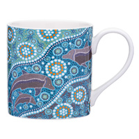 Ashdene Maarakool Art Mug - Dolphins Dreaming