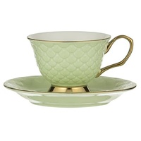 Ashdene Ripple - Cup & Saucer - Pistachio