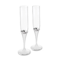 Wedgwood Vera Wang Infinity Flute Pair