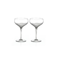 Wedgwood Vera Wang - Sequin Champagne Saucer Pair