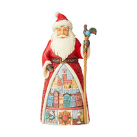 Jim Shore Heartwood Creek Christmas Around The World - Portuguese Santa