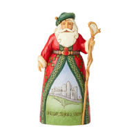 Jim Shore Heartwood Creek Christmas Around The World - Irish Santa