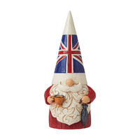 Jim Shore Heartwood Creek Gnomes Around The World - British Gnome