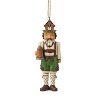 Jim Shore Heartwood Creek Christmas Around The World - German Nutcracker Hanging Ornament