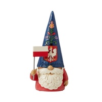 Jim Shore Heartwood Creek Christmas Around The World - Polish Gnome