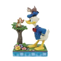 Jim Shore Disney Traditions - Donald Duck - Donald With Chip & Dale