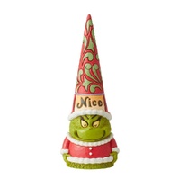 Dr Seuss The Grinch by Jim Shore - Grinch Gnome Naughty/Nice