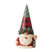 Jim Shore Heartwood Creek Highland Glen - Gnome With Bells