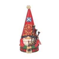 Jim Shore Heartwood Creek Gnomes Around The World - Scottish Gnome