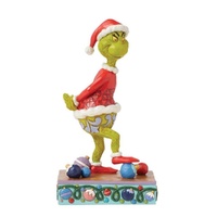 Dr Seuss The Grinch by Jim Shore - Grinch Stepping on Ornaments