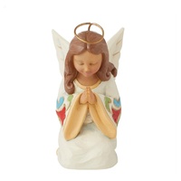 Jim Shore Heartwood Creek - Praying Angel Mini Figurine