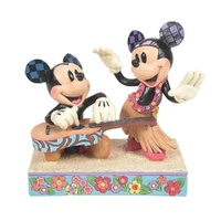 Jim Shore Disney Traditions - Mickey & Minnie Hawaii