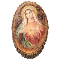 Joseph's Studio - Immaculate heart Wood Plaque