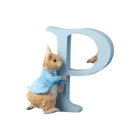 Vaulted Beatrix Potter Alphabet - P - Running Peter Rabbit