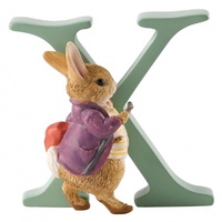 Vaulted Beatrix Potter Alphabet - X - Old Mr. Benjamin Bunny