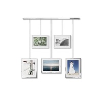 Umbra Exhibit Frame Set of 5 - Chrome