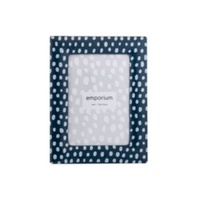 Emporium Ivy Photo Frame - Blue Spot 4x6"