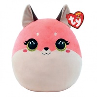 Beanie Boos Squish-a-Boo - Roxie the Pink Fox 10"