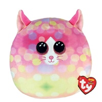 Beanie Boos Squish-a-Boo - Sonny the Pink Pattern Cat 10"