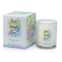 Bramble Bay Inspiration Candle - Live Laugh Love