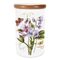 Portmeirion Botanic Garden Airtight Jar Extra Large - Sweet Pea