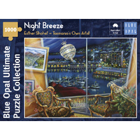 Blue Opal Puzzle - Esther Shohet Night Breeze 1000pc