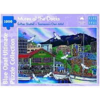 Blue Opal Puzzle - Esther Shohet Mures at the Docks 1000pc