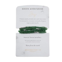 Bramble Bay Collections - Natural Stone Joy Wrap Bracelet