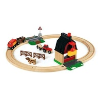 BRIO World Set - Farm Railway Set