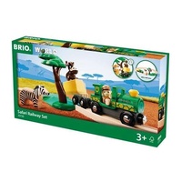 BRIO World Set - Safari Railway Set