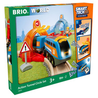 BRIO World Smart Tech - Sound Action Tunnel Circle Set