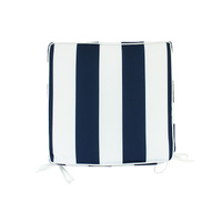 NF Living Outdoor Chair Pad - Navy Stripe 42x42cm