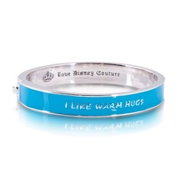 Disney Couture Kingdom - Frozen - Olaf I Like Warm Hugs Bangle White Gold