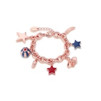 Disney Couture Kingdom - Dumbo - Circus Charm Bracelet Rose Gold