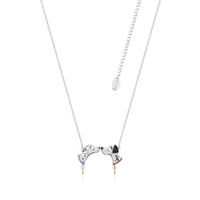 Disney Couture Kingdom - 101 Dalmatians - Pongo & Perdita Necklace White Gold