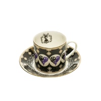 English Ladies Sleeping Beauty - Maleficent - Cup And Saucer - Tea Set