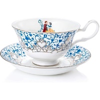 English Ladies Snow White - Wedding Cup And Saucer