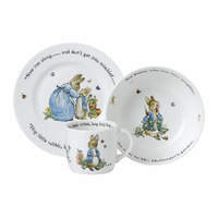 Beatrix Potter by Wedgewood - Peter Rabbit 3pc Set