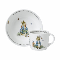 Beatrix Potter by Wedgewood - Peter Rabbit 2pc Set