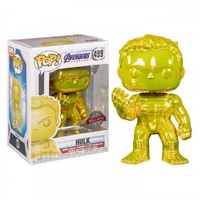 Pop! Vinyl - Marvel Avengers 4: Endgame - Hulk Yellow Chrome US Exclusive